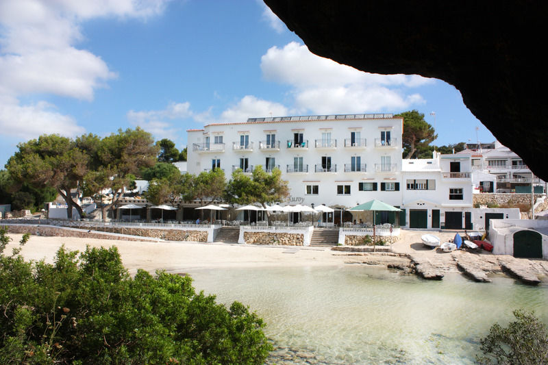 Hostal Xuroy Cala Alcaufar Exterior foto