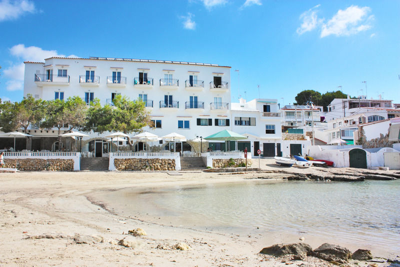 Hostal Xuroy Cala Alcaufar Exterior foto